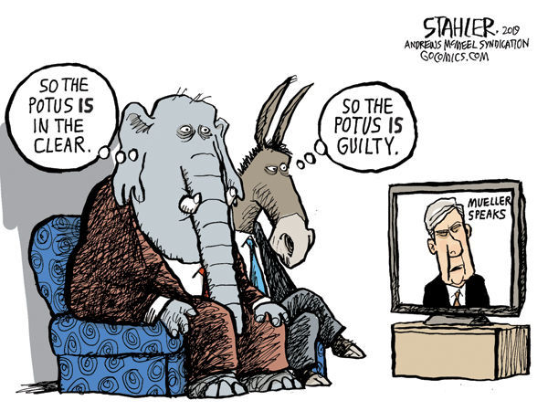 Cartoon: Mueller perspective